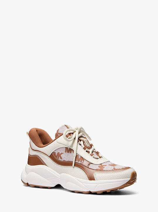 michael kors katrina mixed media trainer