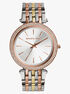 ساعة مايكل كورس ثلاثية الألوان جليتز دارسي