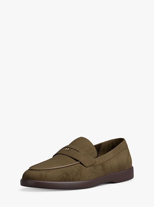 Wesley Suede Loafer michael kors wesley suede loafer