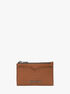 Hudson Logo Embossed Leather Card Case michael kors hudson logo embossed leather card case
