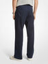 michael kors stretch cotton wide leg chino pants