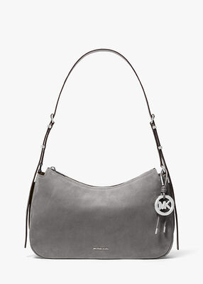 michael kors nolita medium nubuck shoulder bag