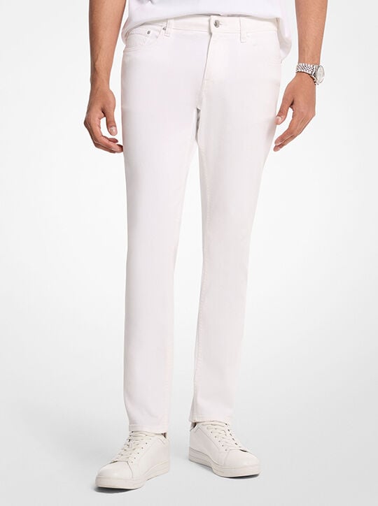 michael kors parker straight leg denim jeans