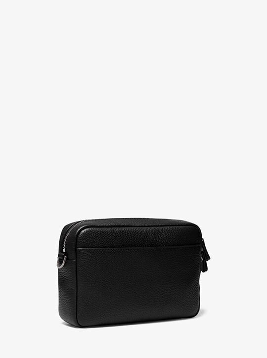 michael kors حقيبة كروس هدسون من الجلد المحبب