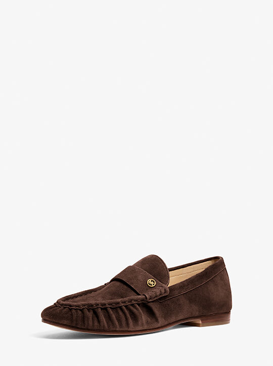michael kors jennings suede loafer