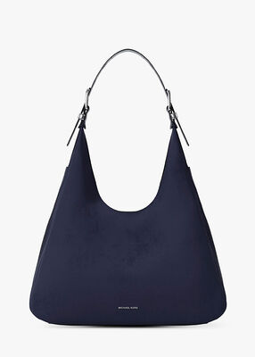 michael kors حقيبة كتف نوليتا كبيرة من جلد النوبوك