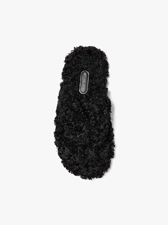 Alani Faux-Fur Flip Flop michael kors alani faux fur flip flop