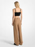 michael kors pleated wide leg pants