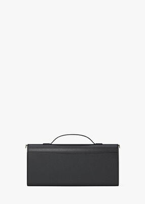 michael kors hamilton moderne medium leather convertible clutch