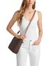 michael kors nayla medium signature logo messenger bag