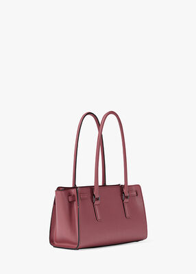 michael kors hamilton moderne small leather satchel