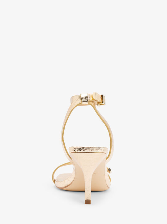 صندل دارينجتون الجلدي المعدني المتشقق michael kors صندل دارينجتون الجلدي المعدني المتشقق