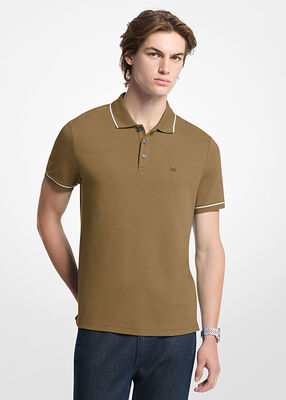 michael kors cotton polo shirt