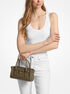 michael kors hamilton moderne extra small leather crossbody bag