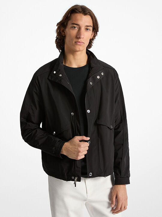 michael kors water resistant windbreaker jacket