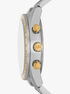 Oversized Accelerator Two-Tone Watch