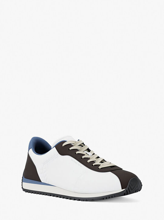 michael kors rhodes mixed media trainer