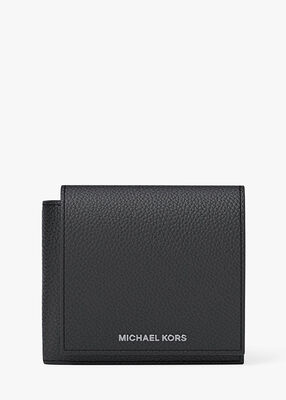 michael kors محفظة هدسون الجلدية المحببة