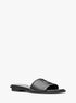 michael kors deanna cutout leather slide sandal