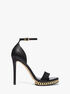 michael kors jordyn embellished leather platform sandal