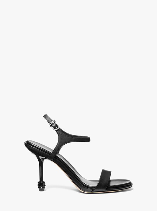 michael kors ivy leather sandal