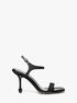 michael kors ivy leather sandal