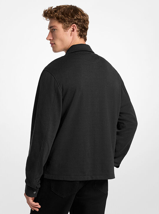 michael kors cotton blend jacket