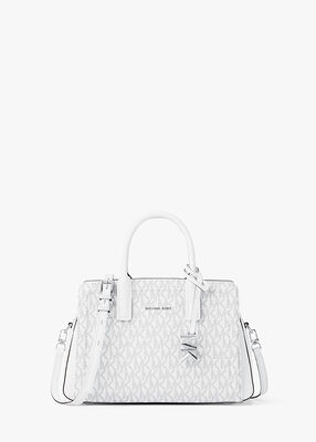 michael kors laila extra small signature logo crossbody bag
