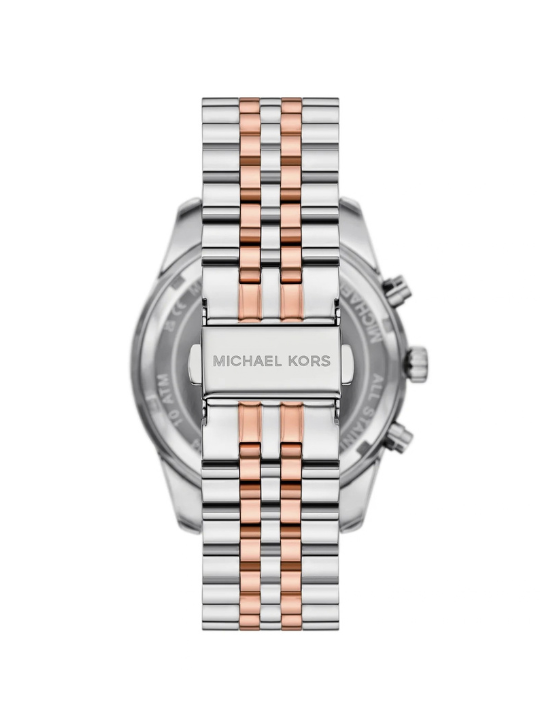 Lexington Chronograph Two-Tone Stainless Steel Watch michael kors lexington chronograph two tone stainless steel watch