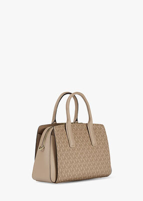 michael kors حقيبة ليلى الصغيرة بشعار الماركة