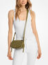 michael kors lydia small leather crossbody bag