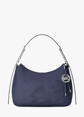 michael kors nolita medium nubuck shoulder bag