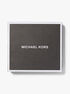 michael kors signature logo wallet and belt gift set