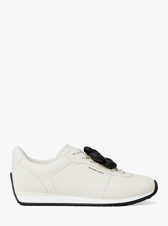 Rhodes Floral Embellished Trainer michael kors rhodes floral embellished trainer