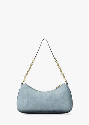 michael kors nolita medium nubuck chain pochette