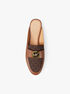 Mckenzie Leather and Signature Logo Mule michael kors mckenzie leather and signature logo mule