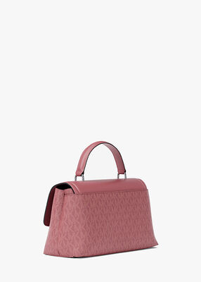 michael kors حقيبة تريبيكا صغيرة جدًا بشعار الماركة