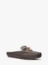 michael kors greta signature logo mule