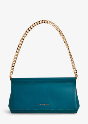 michael kors حقيبة كارمين متوسطة الحجم من الجلد المحبب