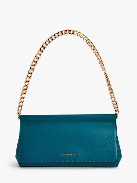 michael kors حقيبة كارمين متوسطة الحجم من الجلد المحبب