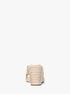 michael kors kenzie glitter chain mesh wedge sandal