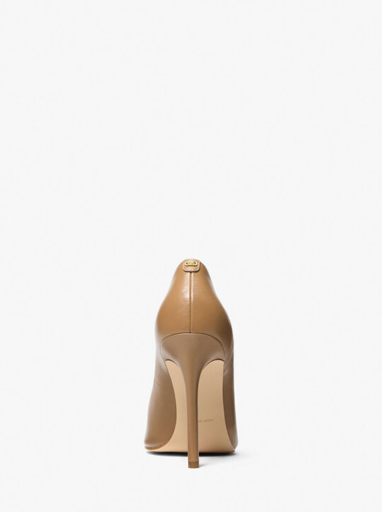 michael kors elyse leather pump