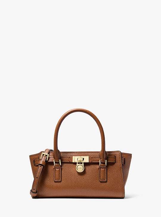 michael kors hamilton moderne extra small leather crossbody bag