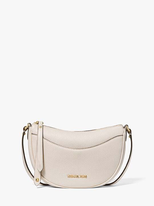 michael kors dover small leather crossbody bag