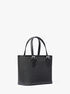 michael kors jet set travel extra small logo top zip tote bag