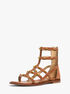 michael kors noa studded suede gladiator sandal