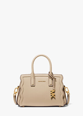 michael kors laila extra small pebbled leather convertible crossbody bag