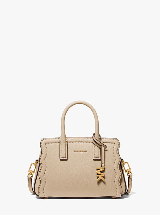 Laila Extra-Small Pebbled Leather Convertible Crossbody Bag michael kors laila extra small pebbled leather convertible crossbody bag