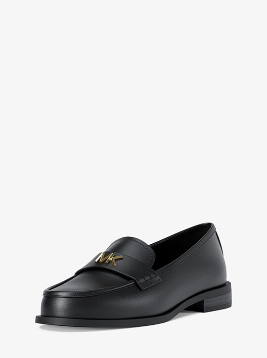 michael kors lex leather loafer