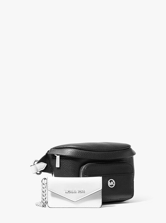 حقيبة مايسي الكبيرة المصنوعة من الجلد المحبب 2 في 1 michael kors حقيبة مايسي الكبيرة المصنوعة من الجلد المحبب 2 في 1